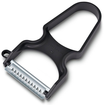 Овощечистка для овощей и фруктов Victorinox Rapid черныйс лезвием жульен (6.0934.3) - купить недорого с доставкой в интернет-магазине