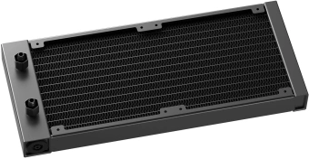 Система водяного охлаждения Deepcool LE240 V2 Zero Dark ARGB Soc-AM5/AM4/1200/1700/1851 черный 4-pin 28.2-31.6dB Al 220W 1266gr Ret (R-LE240ZERO-BKLNMD-G-1) - купить недорого с доставкой в интернет-магазине