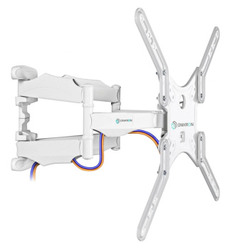 Кронштейн для телевизора Onkron M5 белый 37"-70" макс.36.4кг настенный поворот и наклон - купить недорого с доставкой в интернет-магазине