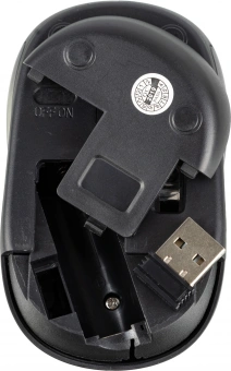 Мышь Оклик 665MW черный/красный оптическая 1600dpi беспров. USB для ноутбука 3but (1025135) - купить недорого с доставкой в интернет-магазине