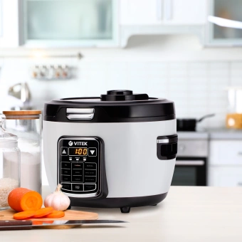 Мультиварка Vitek VT-4284 4л 700Вт белый/черный - купить недорого с доставкой в интернет-магазине