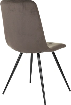 Стул для дома Бюрократ CH-K1_4 комплект 4шт коричневый Holland 74 металл черный на ножках (CH-K1_1/HL74_4) - купить недорого с доставкой в интернет-магазине