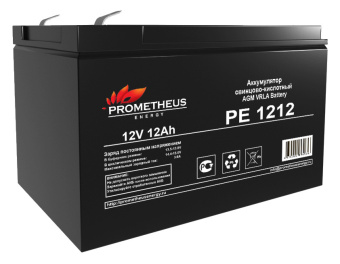 Батарея для ИБП Prometheus Energy PE 1212 12В 12Ач - купить недорого с доставкой в интернет-магазине