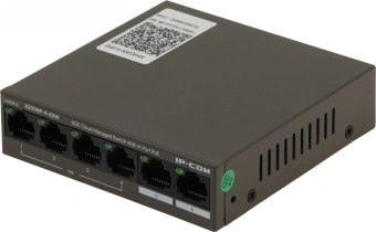 Коммутатор IP-Com G2206P-4-63W (L2) 6x1Гбит/с 4PoE 58W управляемый - цена, купить или заказать с доставкой в интернет-магазине Коммутатор IP-Com G2206P-4-63W (L2) 6x1Гбит/с 4PoE 58W управляемый - купить недорого с доставкой в интернет-магазине