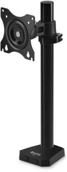 Кронштейн для мониторов ЖК Buro M3 черный 15"-27" макс.9кг крепление к столешнице поворот и наклон - купить недорого с доставкой в интернет-магазине