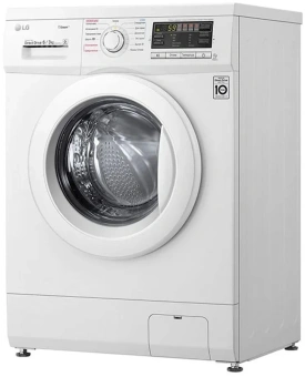 Стиральная машина LG F1296CDS0X класс: B загр.фронтальная макс.:6кг (с сушкой) белый инвертор - купить недорого с доставкой в интернет-магазине