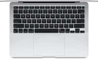 Ноутбук Apple MacBook Air A2337 M1 8 core 8Gb SSD256Gb/7 core GPU 13.3" IPS (2560x1600) macOS silver WiFi BT Cam (MGN93LL/A) - цена, купить или заказать с доставкой в интернет-магазине Ноутбук Apple MacBook Air A2337 M1 8 core 8Gb SSD256Gb/7 core GPU 13.3" IPS (2560x1600) macOS silver WiFi BT Cam (MGN93LL/A) - купить недорого с доставкой в интернет-магазине
