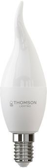 Лампа светодиодная Thomson TH-B2026 6Вт цок.:E14 свеча 220B 4000K св.свеч.бел.нейт. Tail Candle - купить недорого с доставкой в интернет-магазине