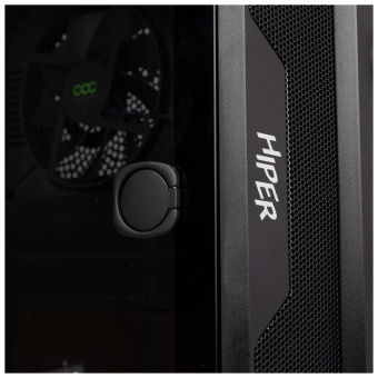 Корпус Hiper DCB черный без БП ATX 5x120mm 5x140mm 1xUSB2.0 1xUSB3.0 audio bott PSU - купить недорого с доставкой в интернет-магазине
