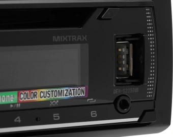 Автомагнитола Pioneer DEH-S2250UI 1DIN 4x50Вт ПДУ RDS - купить недорого с доставкой в интернет-магазине