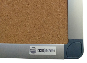 Доска пробковая Cactus CS-CBD-120X150 пробковая коричневый 120x150см алюминиевая рама пробка/алюминий - купить недорого с доставкой в интернет-магазине
