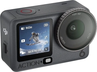 Экшн-камера Dji Osmo Action 6 Standard Combo 1xCMOS 38Mpix черный/черный - купить недорого с доставкой в интернет-магазине