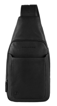 Рюкзак слинг Piquadro Black Square CA4827B3/N черный натур.кожа - купить недорого с доставкой в интернет-магазине