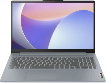 Ноутбук Lenovo IdeaPad Slim 3 15IRH8 Core i7 13620H 16Gb SSD512Gb Intel UHD Graphics 15.6" IPS FHD (1920x1080) FreeDOS grey WiFi BT Cam (83EM007MPS) - купить недорого с доставкой в интернет-магазине