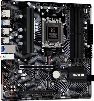 Материнская плата Asrock B650M PG LIGHTNING Socket AM5 AMD B650 4xDDR5 mATX AC`97 8ch(7.1) 2.5Gg RAID+HDMI+DP - купить недорого с доставкой в интернет-магазине