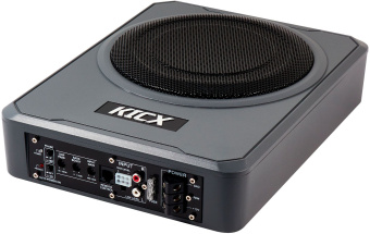 Сабвуфер автомобильный Kicx Q200BA 300Вт активный (20см/8") - купить недорого с доставкой в интернет-магазине