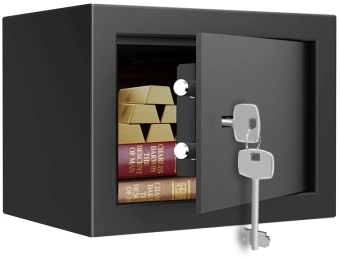 Сейф Deli Srock ET560 170x230x170мм ключевой - купить недорого с доставкой в интернет-магазине