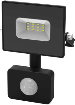 Прожектор уличный Gauss Elementary 628511310 светодиодный 10Втчерный - купить недорого с доставкой в интернет-магазине