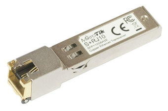 Конвертер MikroTik S+RJ10 SFP+ RJ45 10Gbit/s - купить недорого с доставкой в интернет-магазине