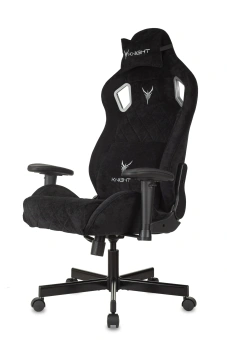 Кресло игровое Knight Outrider LTD черный Light-20 с подголов. крестов. металл - купить недорого с доставкой в интернет-магазине