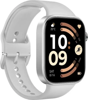 Смарт-часы Xiaomi Redmi Watch 6 2.07" AMOLED корп.серебристый рем.серый разм.брасл.:135-205мм (BHR08CUGL) - купить недорого с доставкой в интернет-магазине