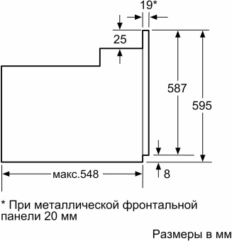 Духовой шкаф Электрический Bosch HBF113BV0Q белый - купить недорого с доставкой в интернет-магазине