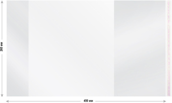 Обложка Silwerhof 382175 Монстрики для учебника с липк.сл. (набор 10шт) для младших классов ПП 70мкм гладкая прозр. 265х450мм - купить недорого с доставкой в интернет-магазине