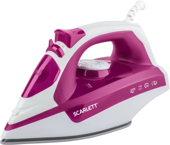 Утюг Scarlett SC-SI30K25 2200Вт розовый - купить недорого с доставкой в интернет-магазине