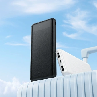 Мобильный аккумулятор Hoco J153 Stability 10000mAh 3A черный (56061) - купить недорого с доставкой в интернет-магазине