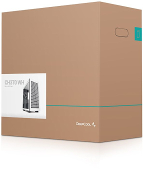 Корпус Deepcool CH370 белый без БП mATX 7x120mm 4x140mm 2xUSB3.0 audio bott PSU - купить недорого с доставкой в интернет-магазине