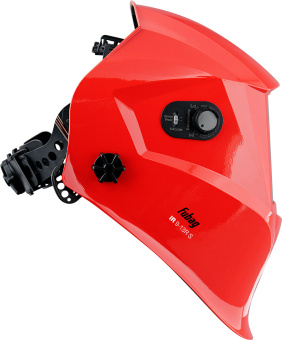 Маска сварщика Fubag IR 9-13R S филь.:хамел. см.экр.95x36мм красный (38073) - купить недорого с доставкой в интернет-магазине