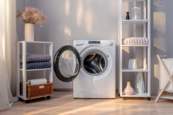 Стиральная машина Candy Smart Pro CSO4 276TWMB-07 класс: A загр.фронтальная макс.:7кг белый инвертор - купить недорого с доставкой в интернет-магазине