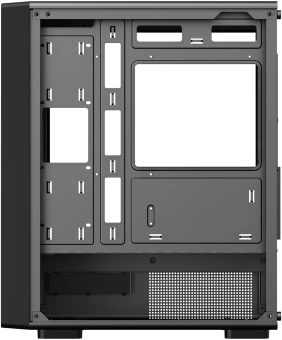 Корпус Bloody BD-CC118 черный без БП mATX 8x120mm 2xUSB2.0 1xUSB3.0 audio bott PSU - купить недорого с доставкой в интернет-магазине