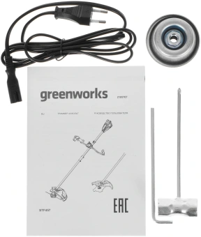 Триммер электрический Greenworks GD40BCB аккум. разбор.штан. реж.эл.:леска/нож - купить недорого с доставкой в интернет-магазине