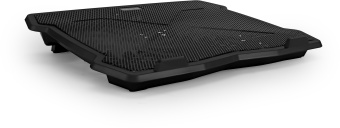 Подставка для ноутбука Buro BU-LCP150-B212 15" 335x265x22мм 74.35дБ 1xUSB 2x 140ммFAN 480г металлическая сетка/пластик черный - купить недорого с доставкой в интернет-магазине