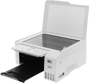 МФУ струйный Epson EcoTank L3266 (C11CJ66416) A4 WiFi белый - купить недорого с доставкой в интернет-магазине
