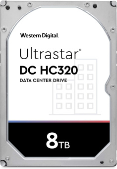 Жесткий диск WD SATA-III 8TB 0B36404 HUS728T8TALE6L4 Ultrastar DC HC320 (7200rpm) 256Mb 3.5" - купить недорого с доставкой в интернет-магазине