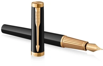 Ручка перьев. Parker Ingenuity Core F570 (2182005) Black GT F сталь нержавеющая подар.кор. - купить недорого с доставкой в интернет-магазине