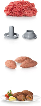 Мясорубка Bosch ProPower MFW66020 1800Вт белый/серый - купить недорого с доставкой в интернет-магазине