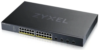 Коммутатор Zyxel NebulaFlex XGS1935-28HP-EU0101F (L2+) 24x1Гбит/с 4SFP+ 24PoE+ 375W управляемый - купить недорого с доставкой в интернет-магазине
