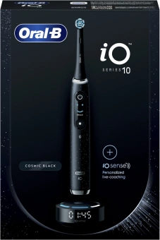 Зубная щетка электрическая Oral-B iO_S10_Cosmic Black черный - купить недорого с доставкой в интернет-магазине