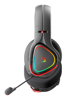 Наушники с микрофоном A4Tech Bloody MR710 черный BT оголовье (MR710 BLACK) - купить недорого с доставкой в интернет-магазине