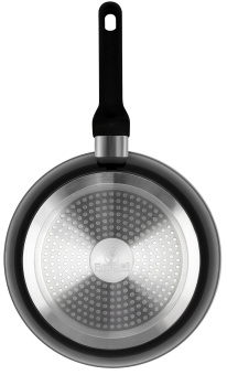 Сковорода Rondell Midnight RDA-1237 круглая 24см покрытие: Xylan Plus ручка несъемная (без крышки) черный - купить недорого с доставкой в интернет-магазине