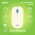Мышь Acer OMR205 белый/голубой оптическая 1200dpi беспров. USB для ноутбука 3but (ZL.MCEEE.02H) - купить недорого с доставкой в интернет-магазине