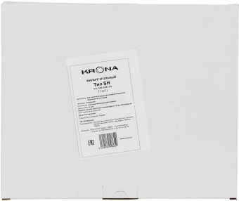 Фильтр угольный Krona SH серый/черный (1шт.) - купить недорого с доставкой в интернет-магазине