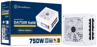 Блок питания Silverstone ATX 750W Decathlon DA750R 80+ gold (20+4pin) APFC 120mm fan 8xSATA Cab Manag RTL - купить недорого с доставкой в интернет-магазине