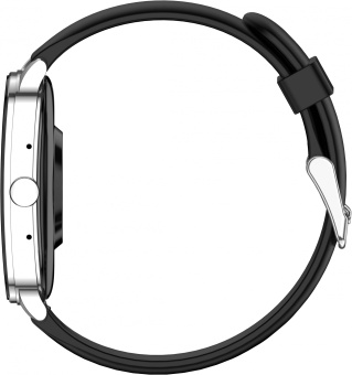 Смарт-часы Amazfit Pop 3S A2318 1.96" AMOLED корп.серебристый рем.черный (1746287) - купить недорого с доставкой в интернет-магазине