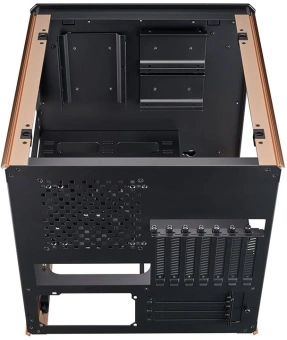 Корпус Azza Regis черный без БП ATX 5x120mm 4x140mm 2xUSB3.0 audio bott PSU - купить недорого с доставкой в интернет-магазине