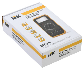 Мультиметр IEK Professional MY64 - купить недорого с доставкой в интернет-магазине