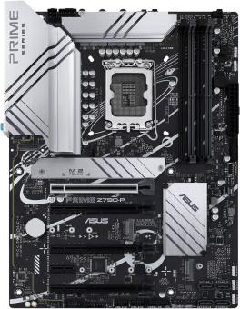 Материнская плата Asus PRIME Z790-P Soc-1700 Intel Z790 4xDDR5 ATX AC`97 8ch(7.1) 2.5Gg RAID+HDMI+DP - купить недорого с доставкой в интернет-магазине